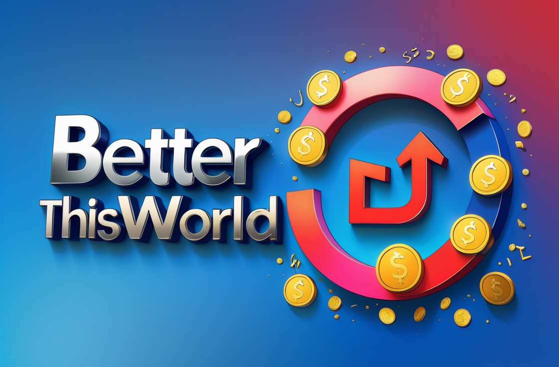 Phoenix 10 A stylized illustration of the BetterThisWorld logo